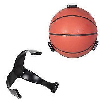 Ball Claw Wall Mount Basketball Holder Home Storage Rack Football Volleyball Rugby Display Stand (Black)
