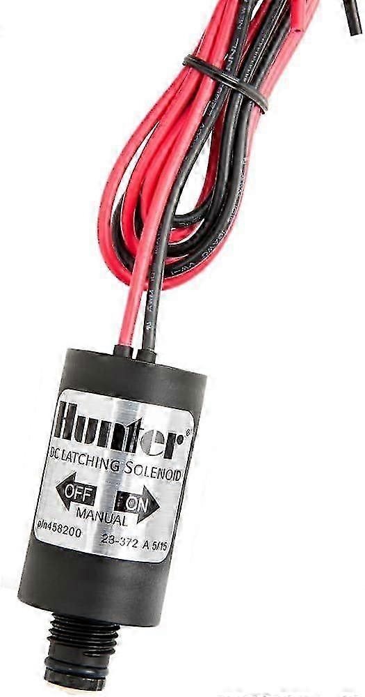 DC-Latching Solenoid for All Battery-Powered Controllers Using Hunter Irrigation