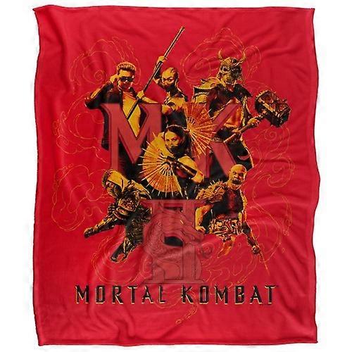 Mortal Kombat Fighters Cloud Soft Touch Blanket