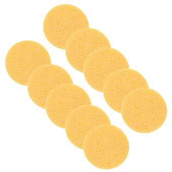 Makeup Removal Sponge for Removing Makeup 10Pcs Yellow Cosmetic Sponge