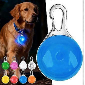 Collier lumineux LED pour animaux de compagnie, étiquette de sécurité nocturne pour chiens et chats, étanche et à lumière clignotante réglable.