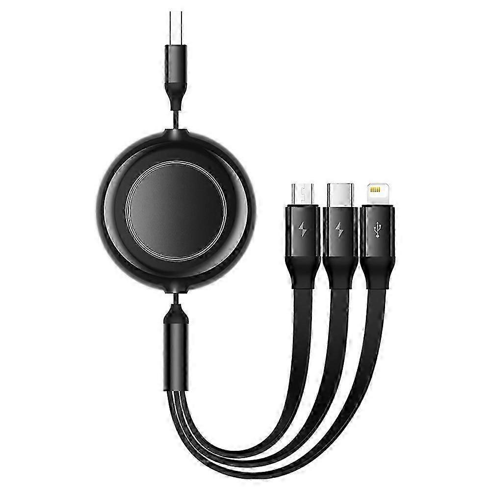 100W Retractable USB Charging Cable for , , , - USB-C Fast Charge