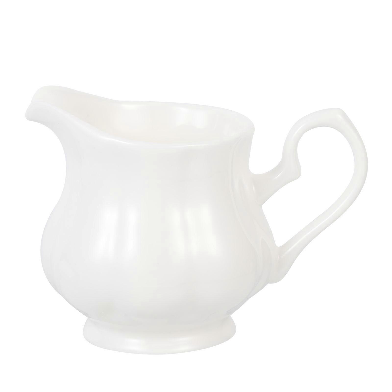 Multi-Function Milk Jug Ceramic Pitcher with Handle 1 Piece