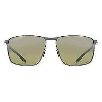 Porsche Design P8948 Polarized B -aurinkolasit, täyskehys, tummanharmaat, neliönmuotoiset, UV3-polarisoidut, alkuperäiset.