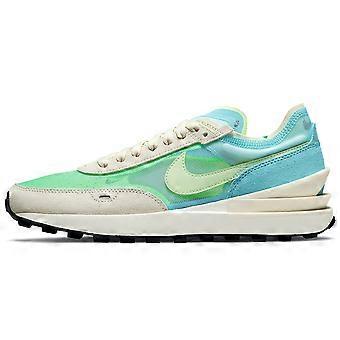 Nike Waffle One Scream Green Dame DC2533-401