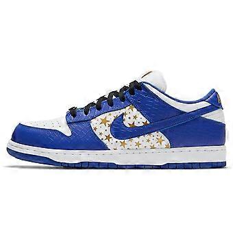 Nike x Supreme Dunk SB Hyper Royal Versatile Slip Resistant, Abrasion Resistant, Lightweight Low top Skateboard Shoes DH3228-100