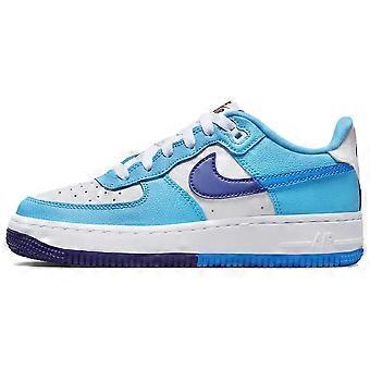Nike Air Force 1 Low LV8 2 Lys Fotoblå Dyp Kongeblå GS DZ2660-100