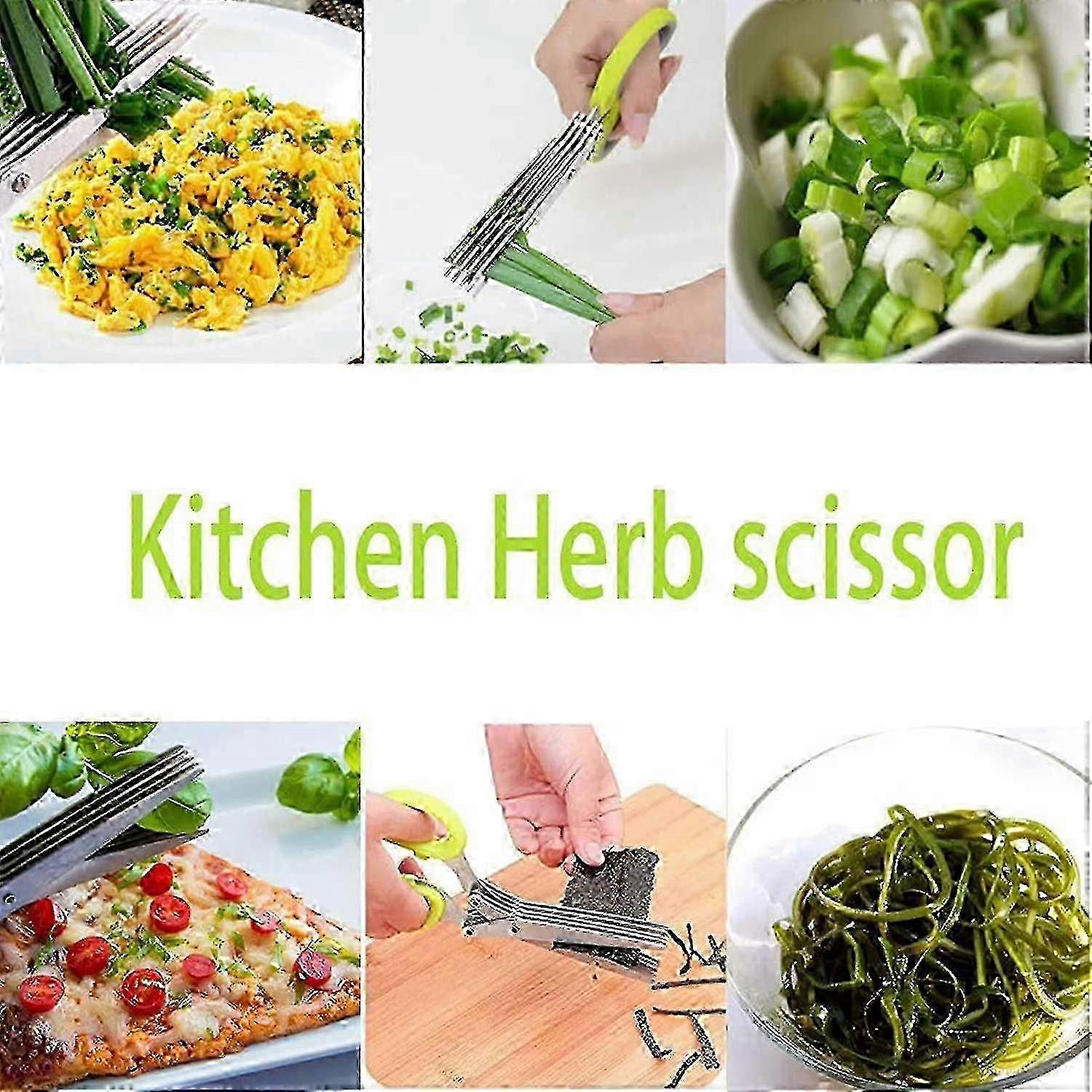 Lightweight 5-Blade Kitchen Scissors