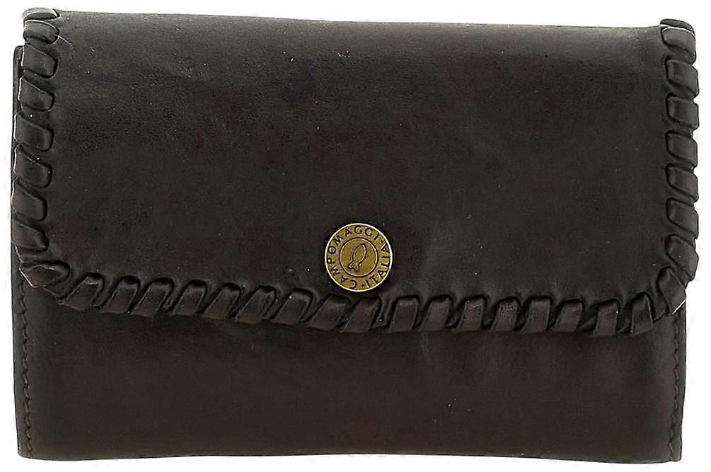 Campomaggi Cortona Stud Coin Purse - Brown