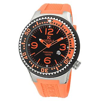 Poseidon large watch for Unisex Analog Quartz with Rubber Bracelet K2043153253-00272