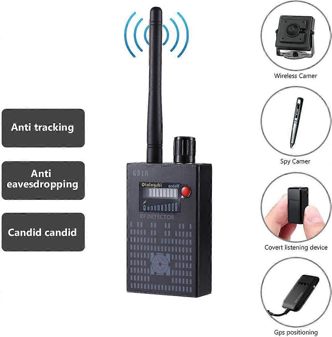 Infrared Scanner, Hidden Camera Detector, Magnetic Field Sensor