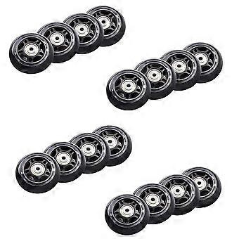 16Pcs Roller Skates Non-Flashing Wheel Skate Wheel 70X24mm Bearing Skate Accessories Non-Slip