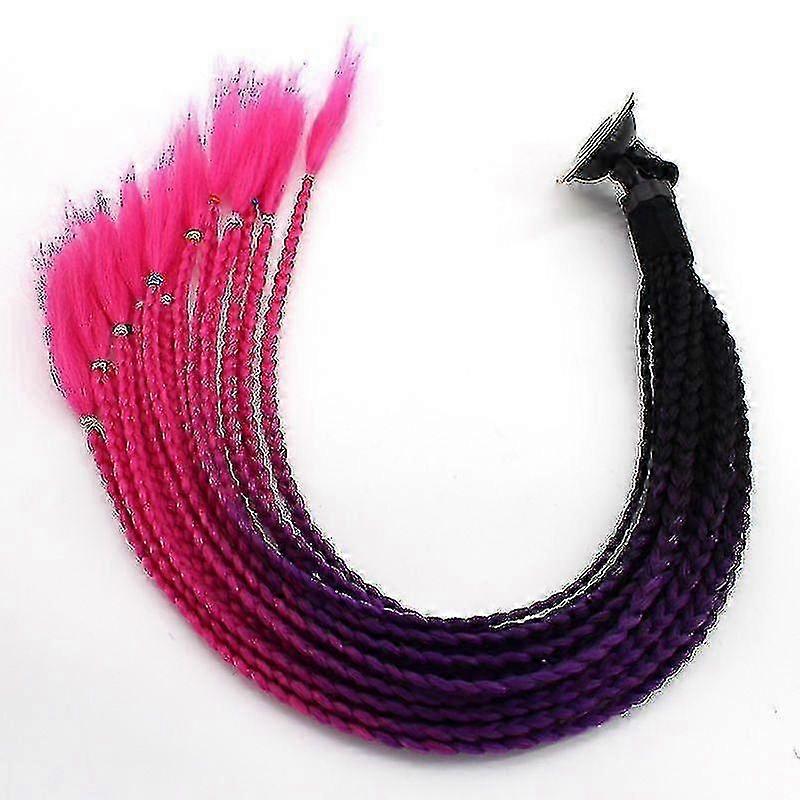 Helmet Braid Ponytail Accessory
