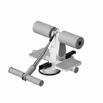 Sit-Up Assistant Device, Suction holder Design, Counting Feature, Home Fitness
