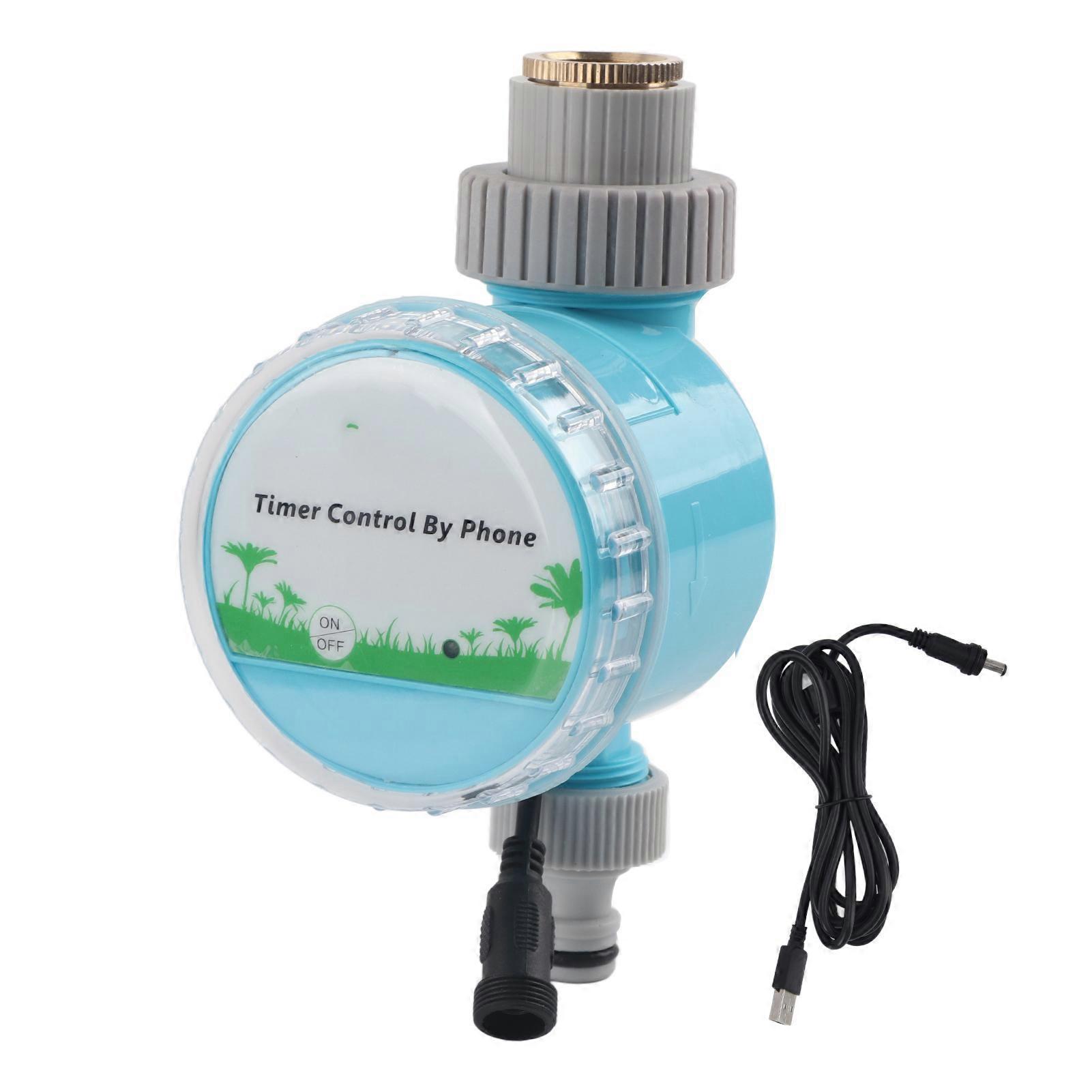 USB 2 in 1 Remote Control Irrigation Timer Wifi Bluetooth Water Timer Smart Watering Controller