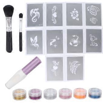 26-27 Hot Sellers Face Body Glitter Powder Set for Kids Party
