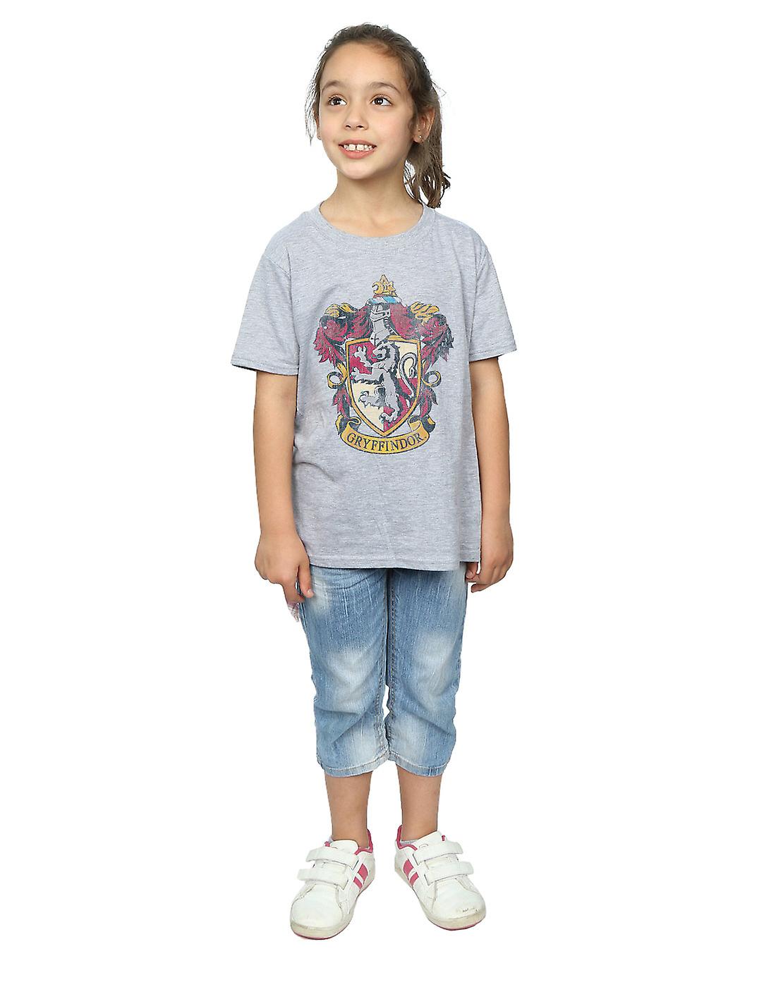 Harry Potter Hogwarts Distressed Crest T-Shirt For Boys - Navy Blue, Size 7-8 Years - View #11