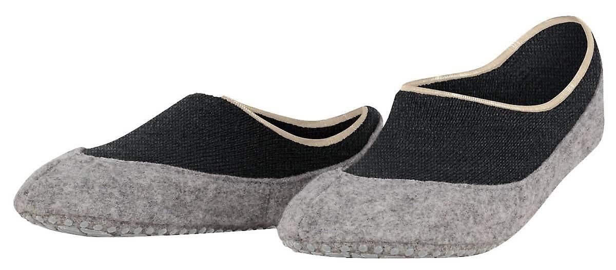 Falke Cosyshoe Invisible Slipper Socks - Anthra Mel Grey