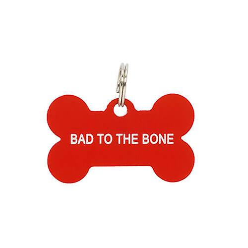 坏到骨子里 高品质耐用的亚克力狗项圈标签说什么狗牌