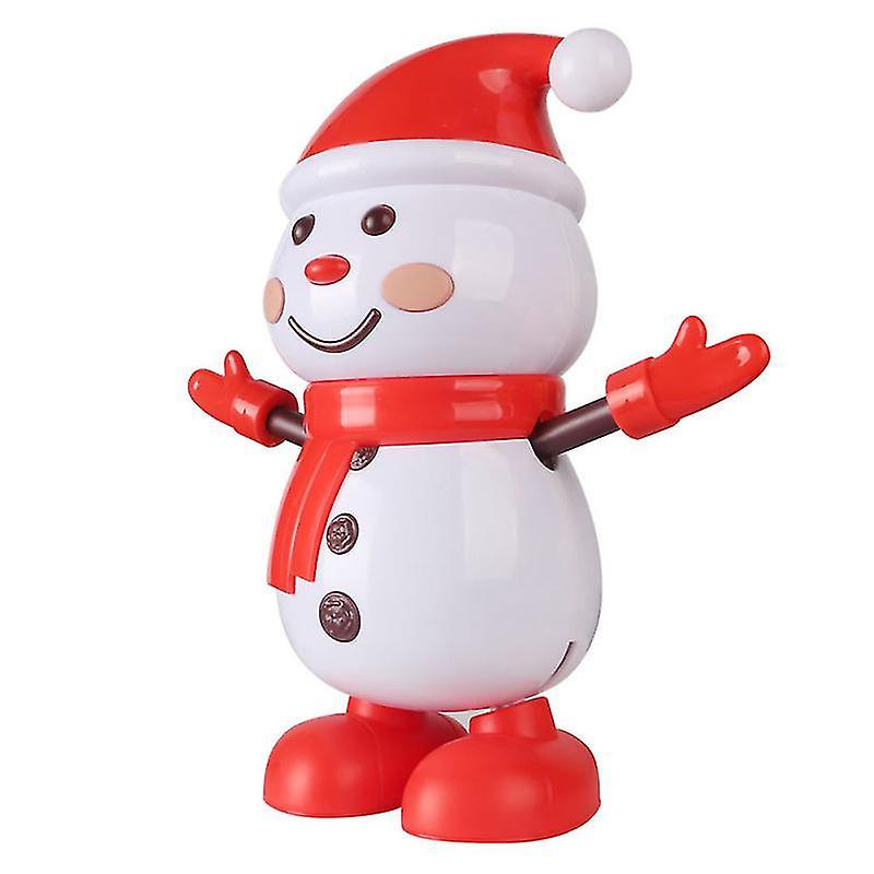 22.8X20x9.5cm Assorted Color Toy Gift Baskets 1pc Children Snowman Toy Electric Dance Snowman Toy Ch