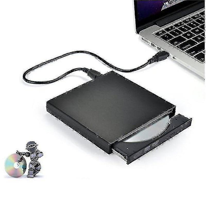 Usb 2.0 External Cd/dvd Playerblack