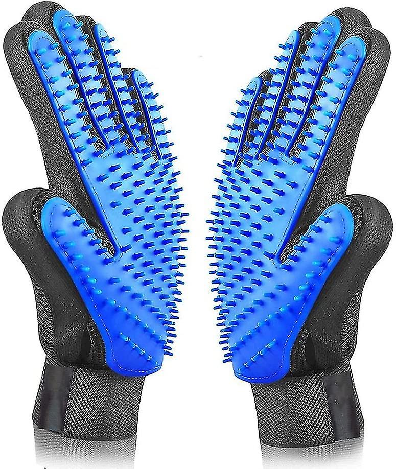 Dog Brush Glove,cat Grooming Massager,dog Massage Grooming Glove,pet Grooming Gloveeffective Tool Compatible With Removing Fallen Pet Hair