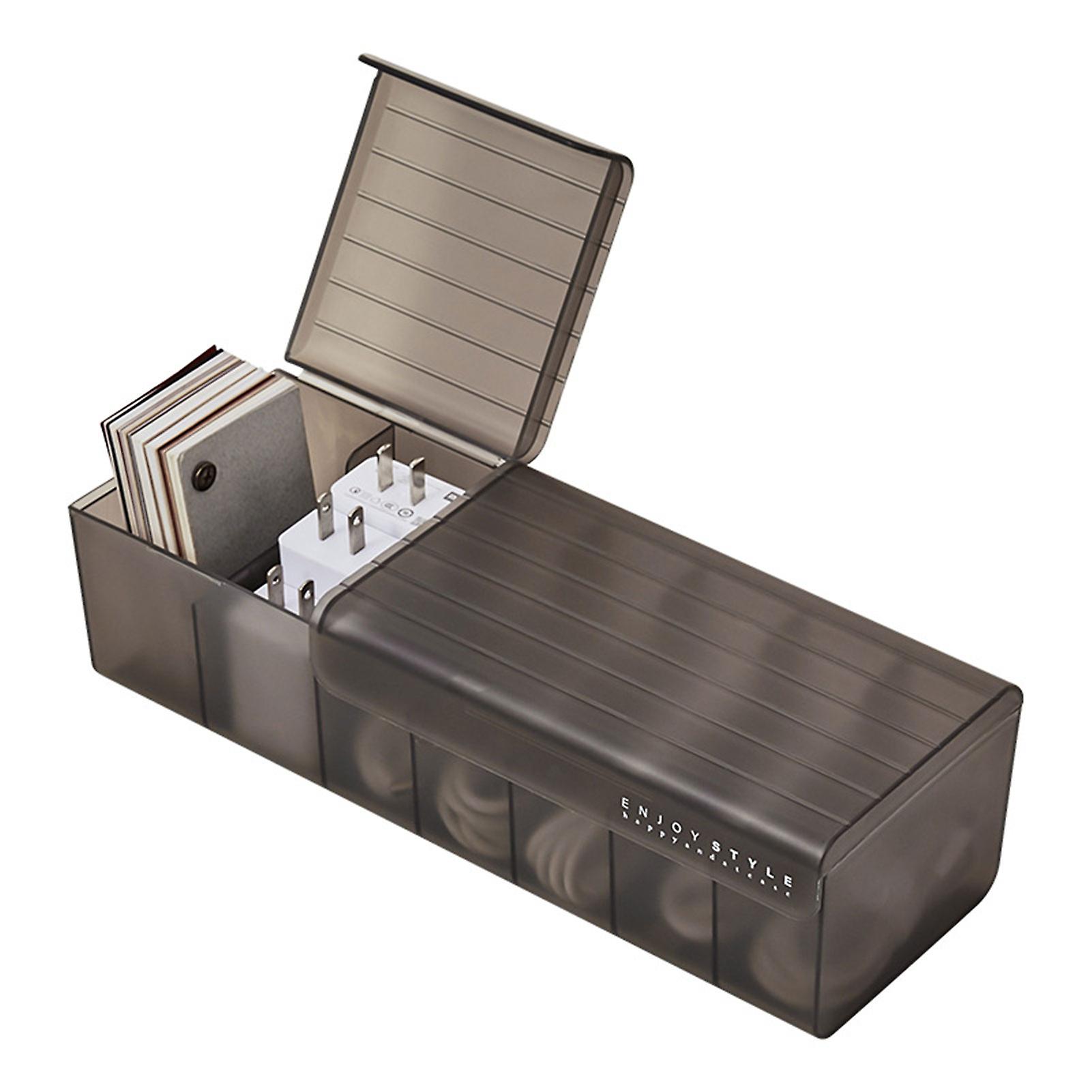 Transparent Desk Cable Organizer Space Saving Cable Organizer