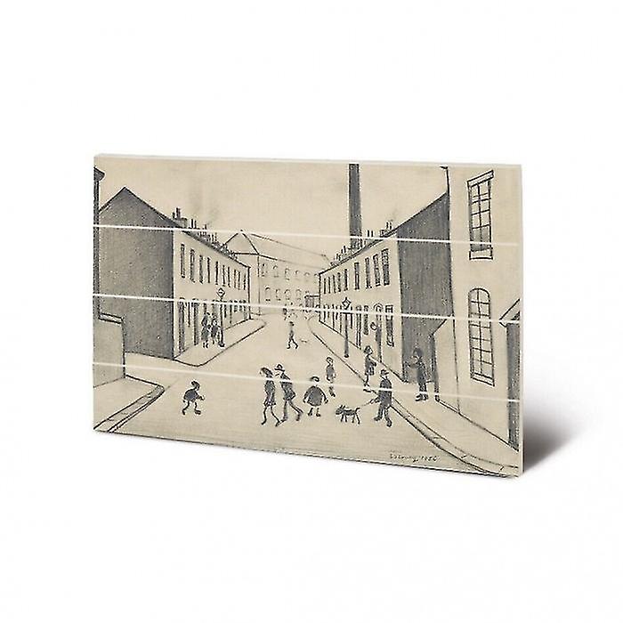 L.S.ローリー、ノース、ジェームズ、ヘンリーストリート、サルフォード、1956年、プラーク