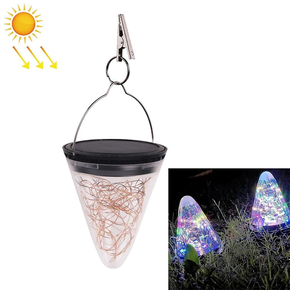Solar Energy Conical Starlight Pendent Lamp