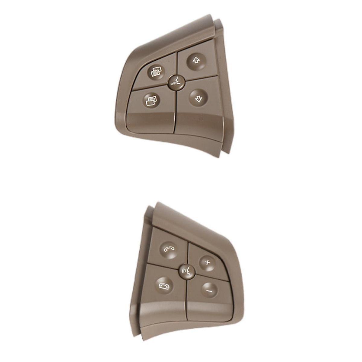 2x Steering Wheel Switch 1648207910 1648208010 for GL W251 R280 Left+Right