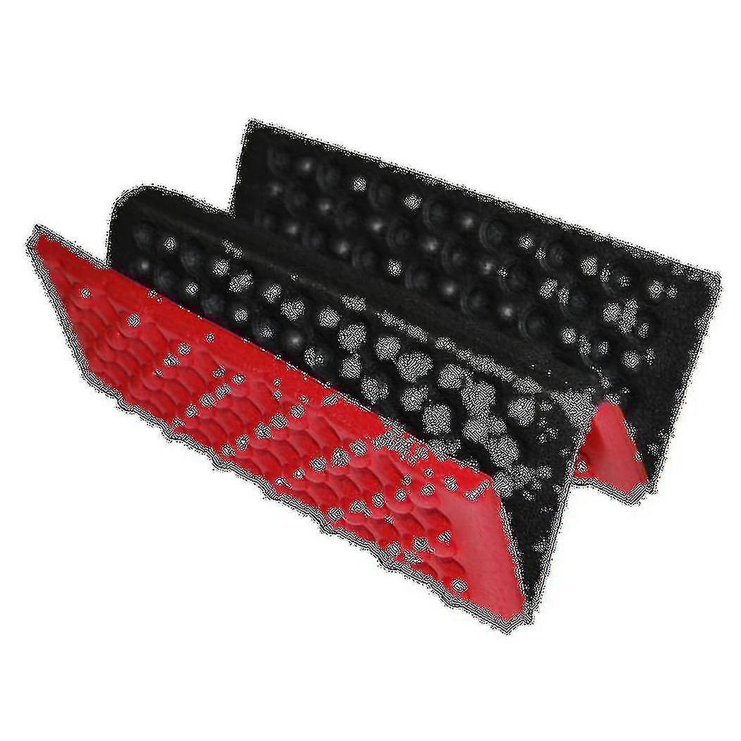 Personalized Folding Foam Waterproof Pad Chair Cushion Red+black