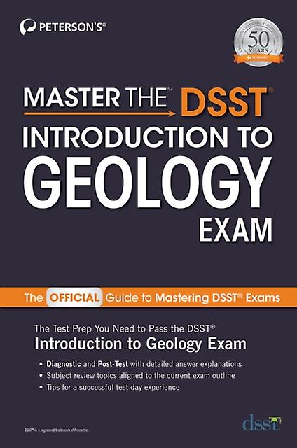 Master The Dsst Introduction To Geology Exam by Petersons Paperback