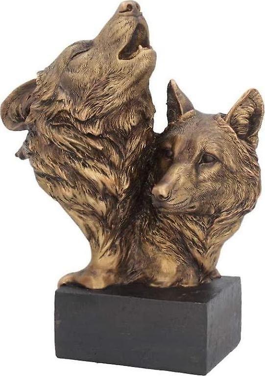 Now Song Of The Wild Wolf Bust Sculptures & Statues