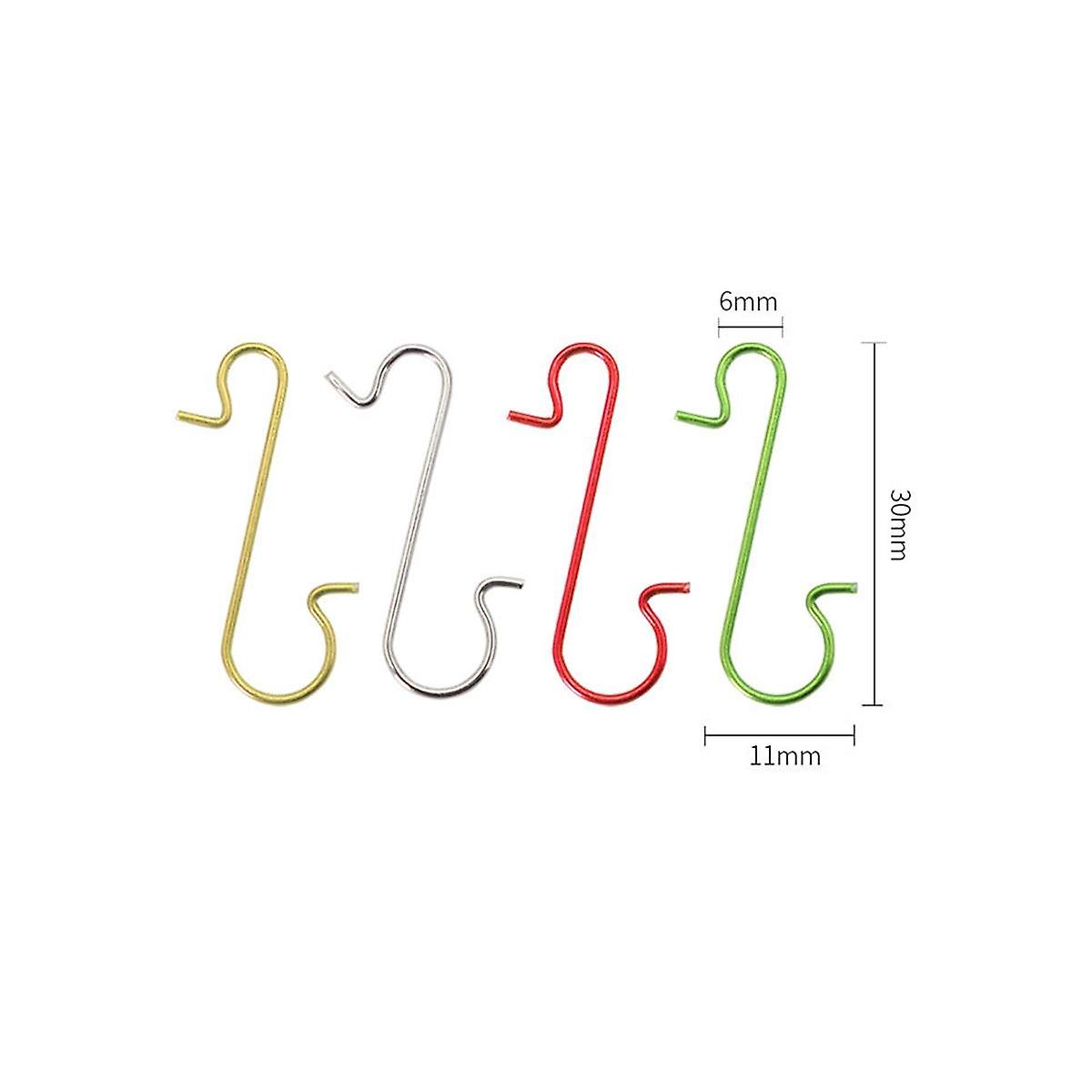 300PCS Hooks for Christmas Ornaments, Hooks for Ornaments, Ornaments Hooks for Christmas Trees, D