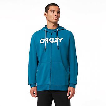 Miesten Oakley Teddy Full Zip huppari Aurora Blue