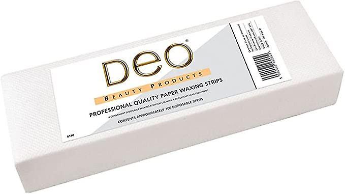 100x Deo Honeycomb Waxing Strips Disposable Leg Body Hair Removal -3 Packs For 2