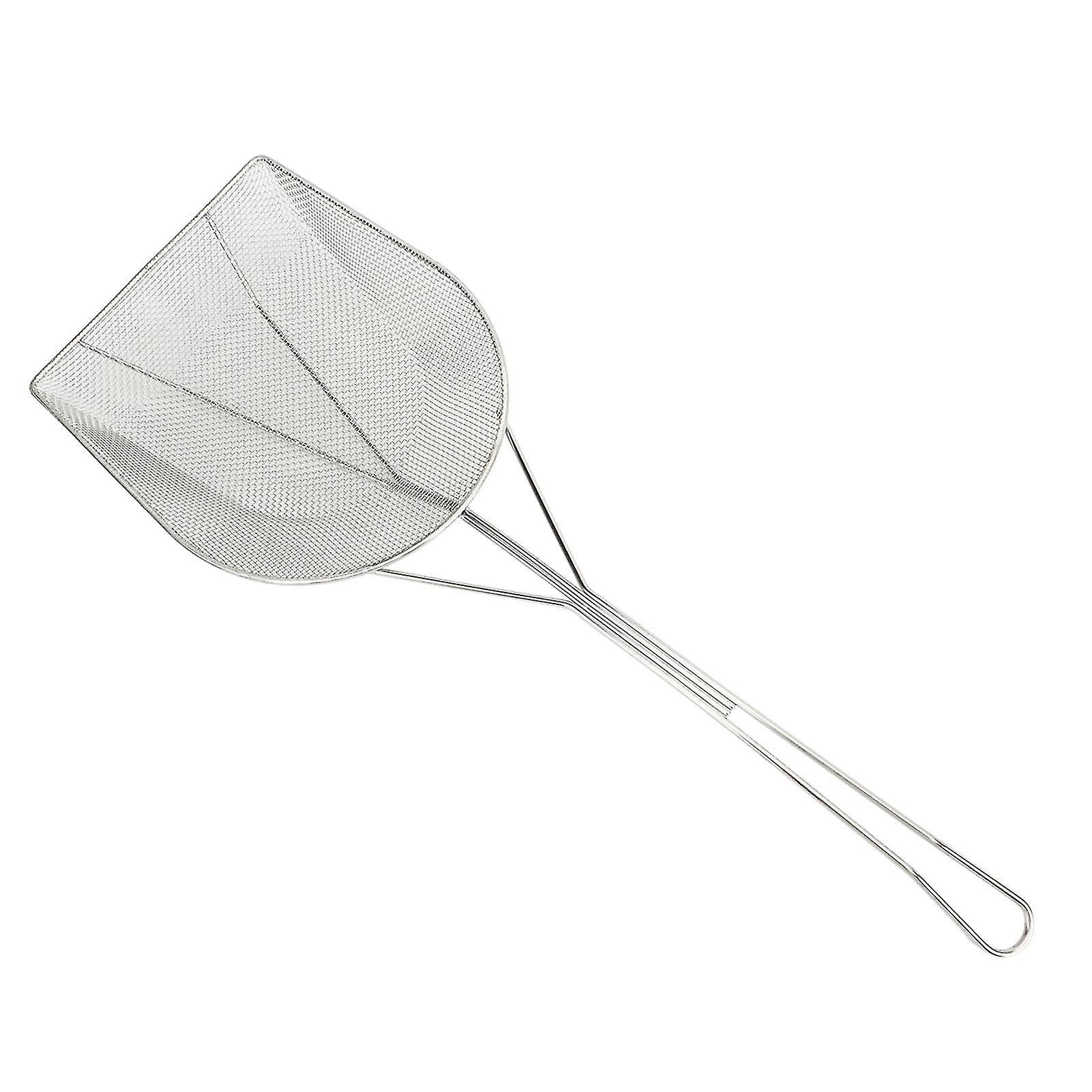 Durable Stainless Steel Slotted Spoon for Kitchen & Restaurant Use