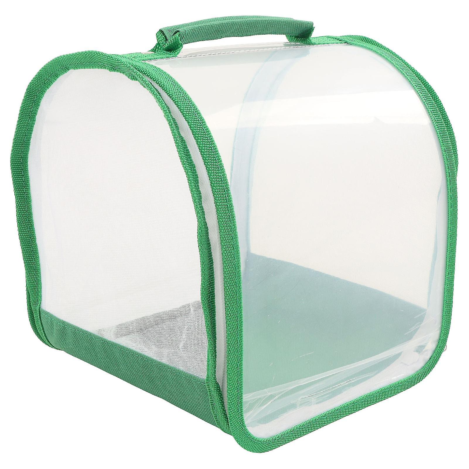 Touch Insect Habitat Cage Insect Habitat Cage 360 Degree Full Transparent Portable Folding Insect Mesh Cage for Observation