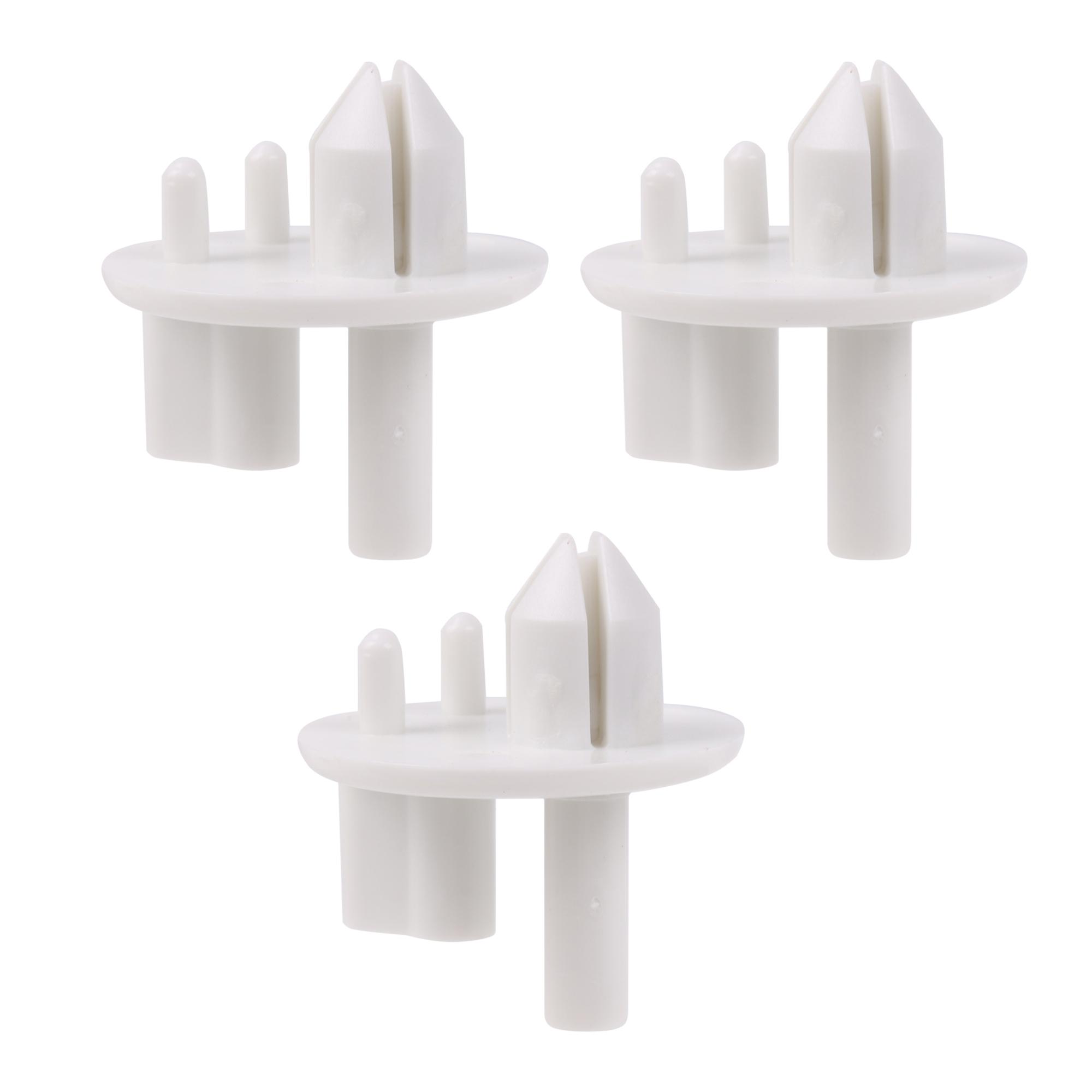 3Pcs Upgrade Refrigerator Crisper Shelf Cover Support 7241993001 White