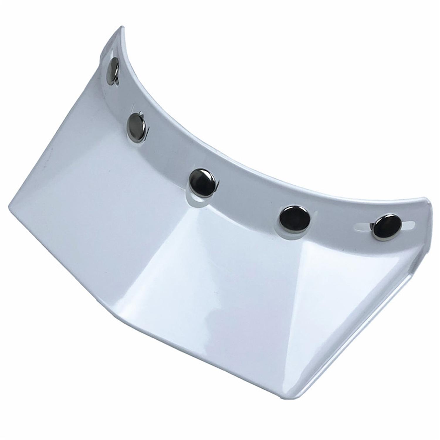 Universal 5-Snap Visor for Open Face Motorcycle Helmet Wind Flip Up Visor Shield Motorcycle Helmet C