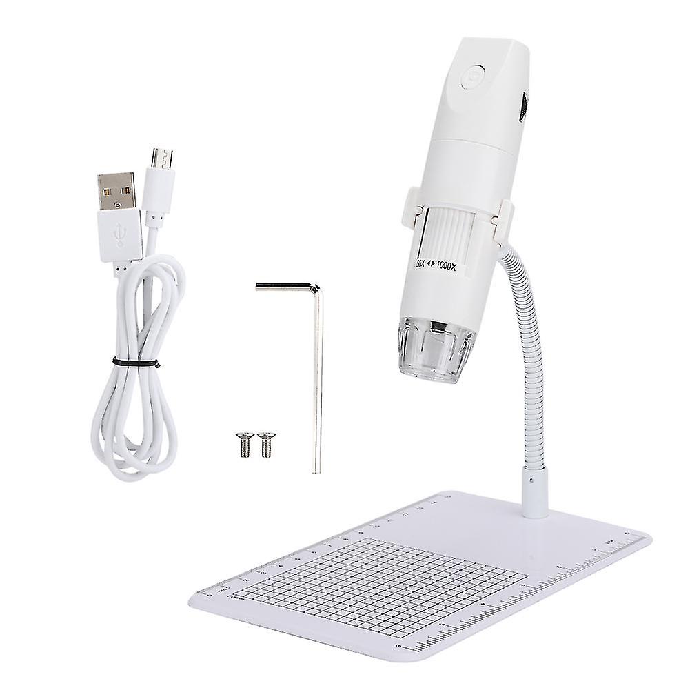 WiFi Wireless Digital Microscope - 1080P HD USB, 8 LED, 1000X Magnification