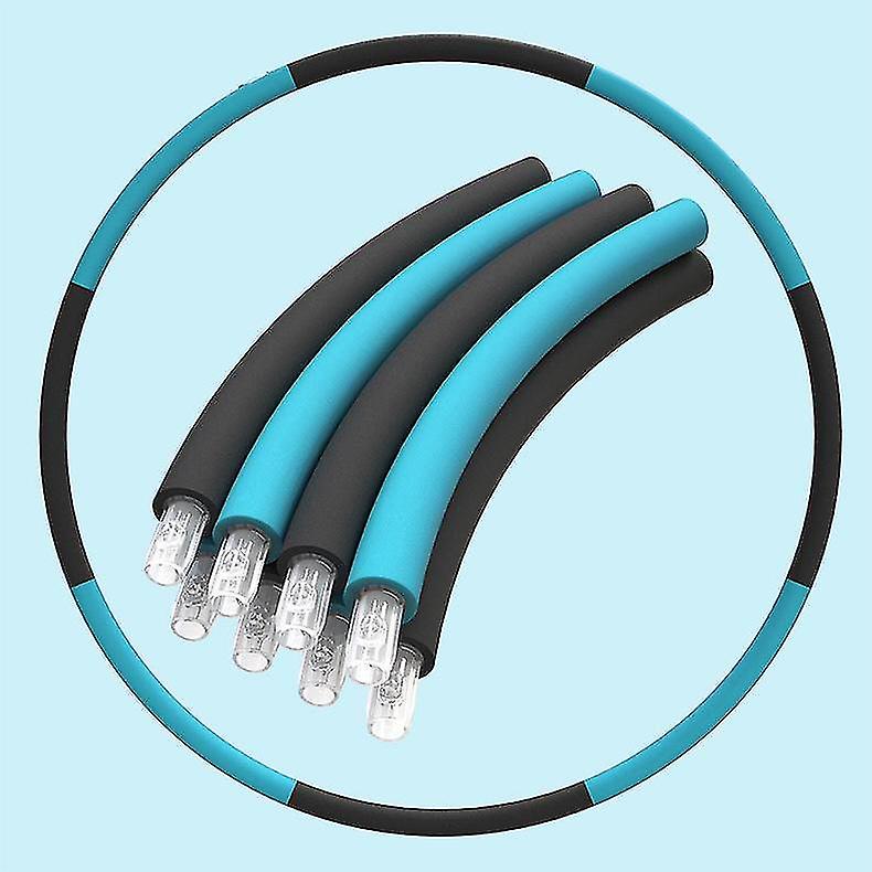 Hula Hoop Thin Waist Abdominal Fitness Removable Aggravated 90cm Foam Soft Hula Hoop