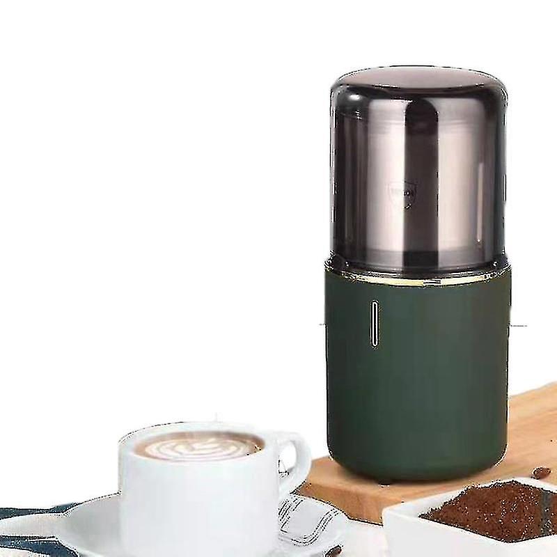 مطاحن القهوة مطحنة القهوة المحمولة الكهربائية فول الجوز عشب مطحنة القهوة الخضراء