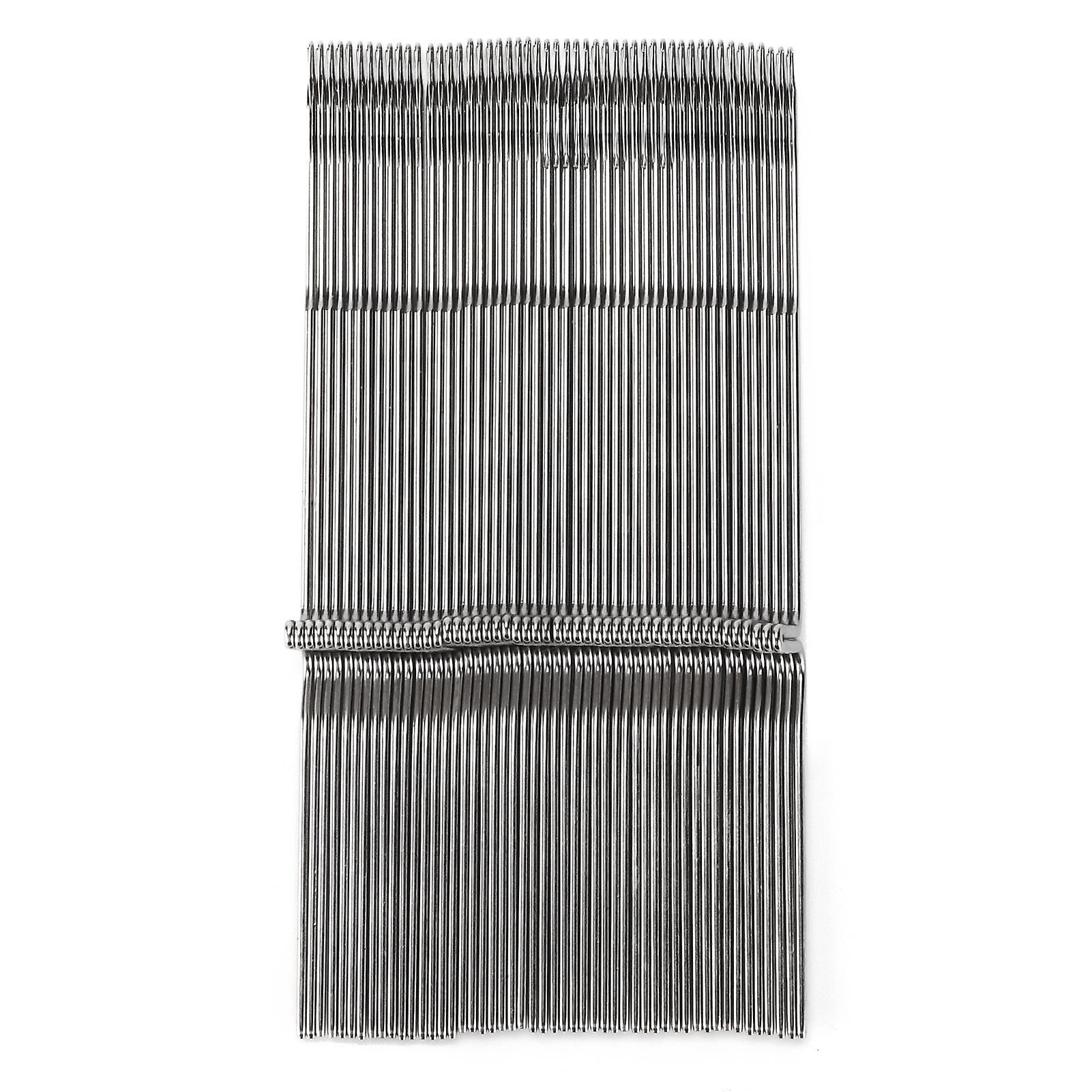 Knitting Needles Set 50Pcs High Hardness Durable Polished Machine Needles for Household Knitting Machines, Smooth Finish for Easy Stitching