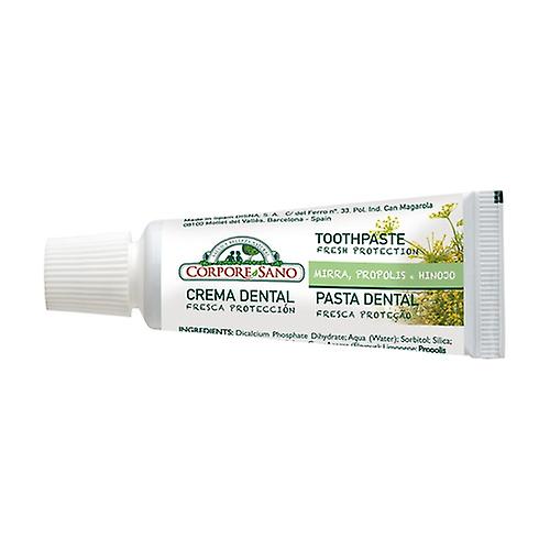 Myrrh, propolis and fennel toothpaste mini without box 15 ml
