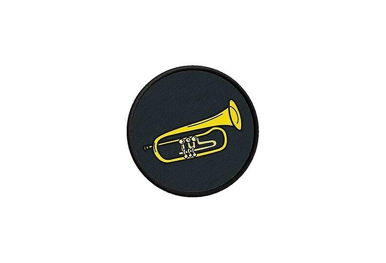Patch badge ecusson prints thermocollant trumpet instrument music