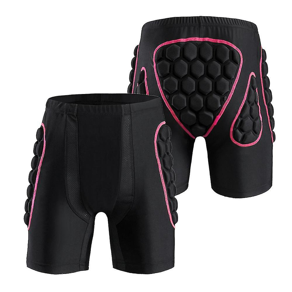 Kvinnors Höft Rumpskydd Vadderade Shorts Rustning Höftskydd Shorts Pad för Snowboard Skridskoåkning S-dwdz