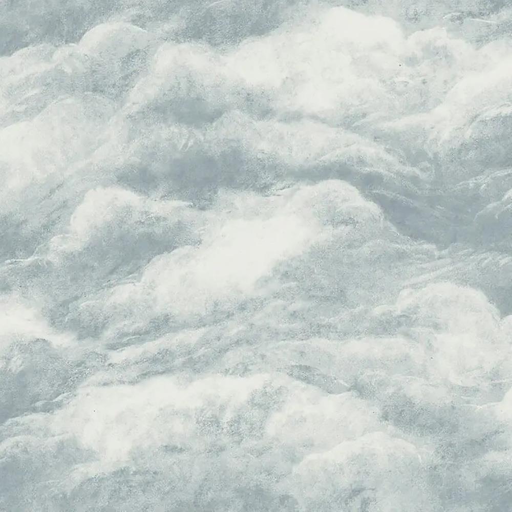 GB5708 Belgravia Blue Cloud Textured Wallpaper