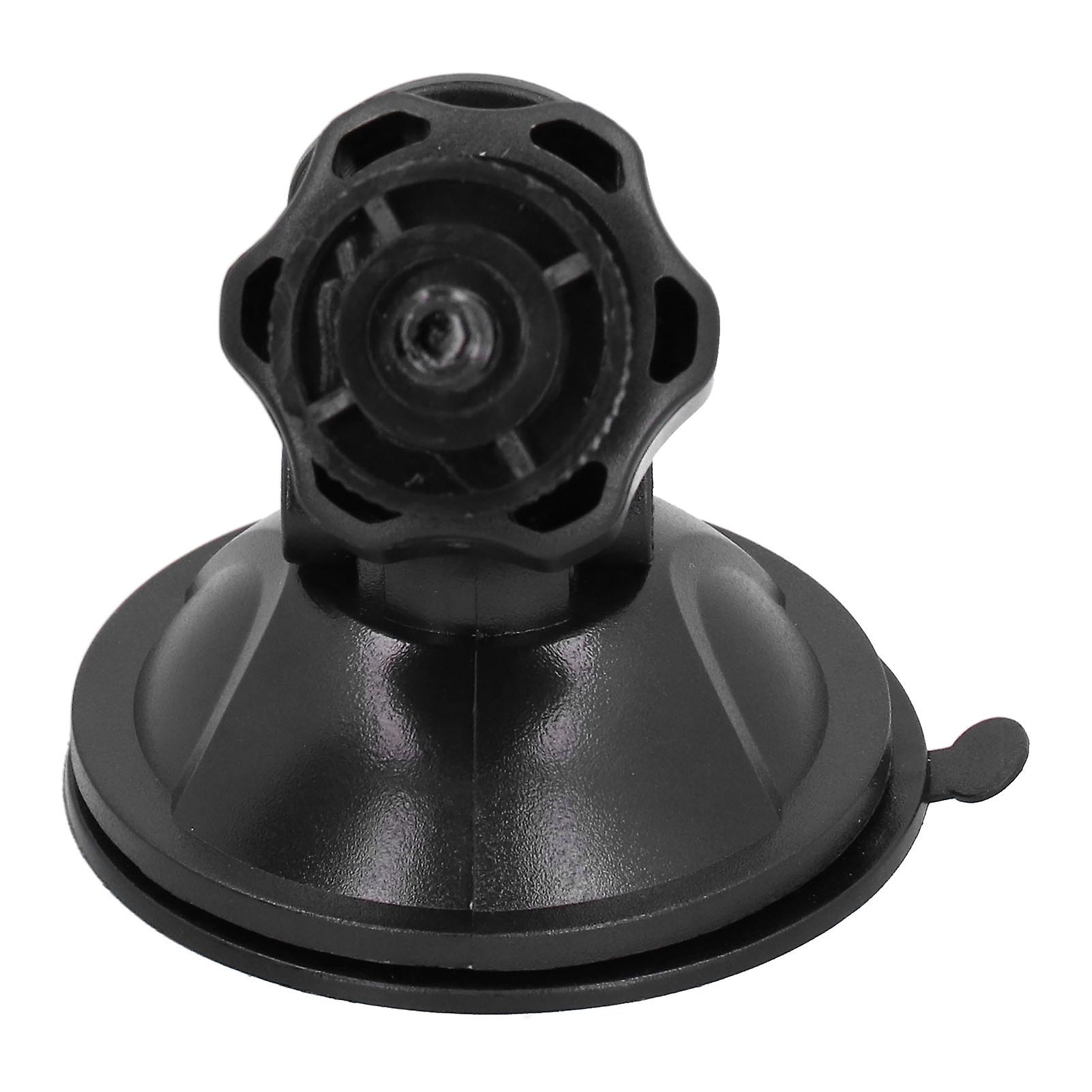 Car Camera Suction Cup Mount, 1/4" Screw Windshield Mount Adapter for DV GPS, Black