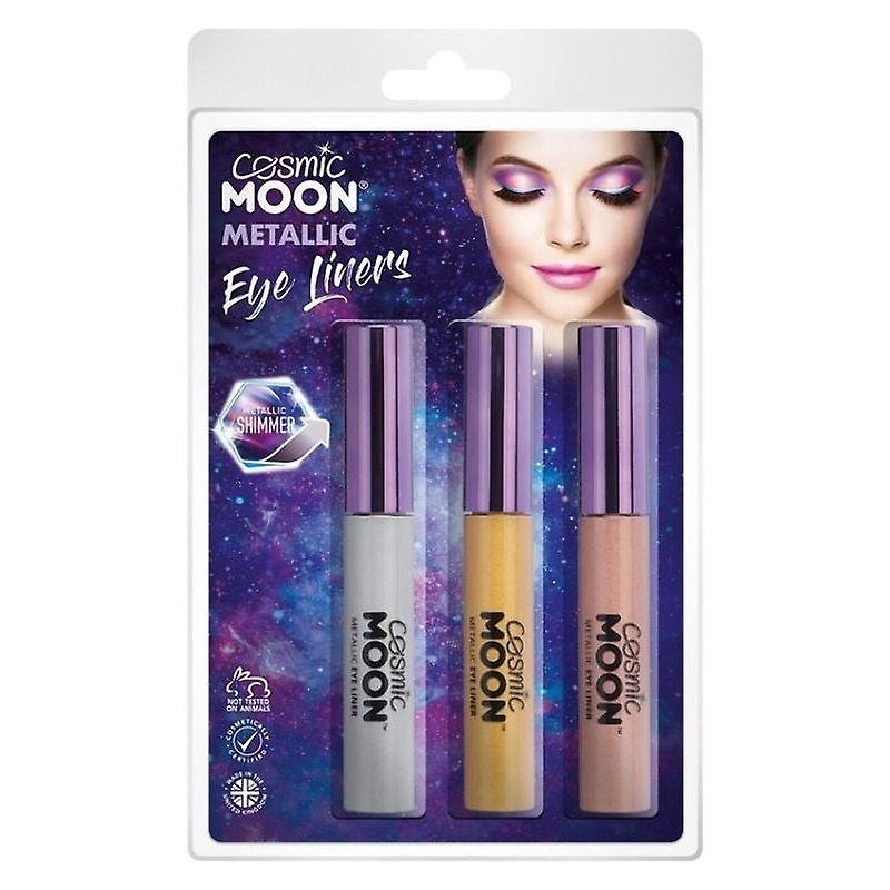 Cosmic Moon Metallic Eye Liner 3 Pack, Clamshell, 10ml S15645